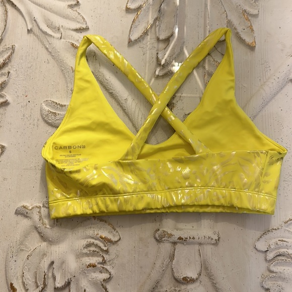 Carbon 38 neon sports bra - Picture 2 of 3